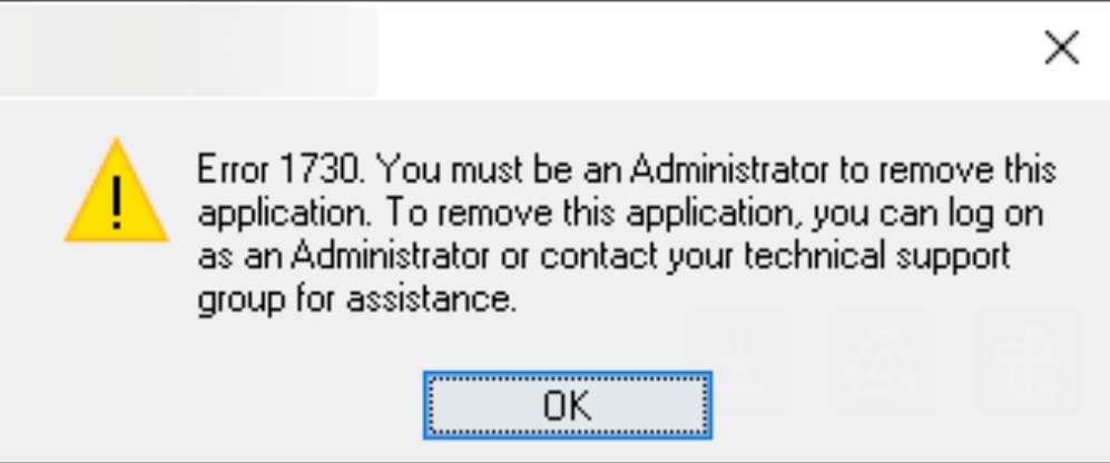 Windows 11 24H2 Error 1730