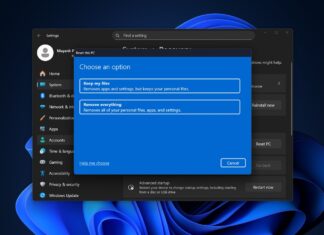 Windows 11 Reset and Recovery features broken