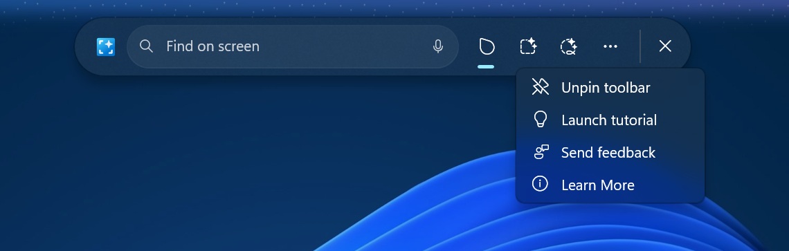 Click to Do Launch Tutorial