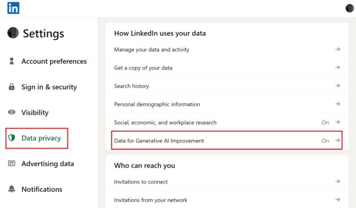 Microsoft's LinkedIn warns it will auto train AI models on your data ...