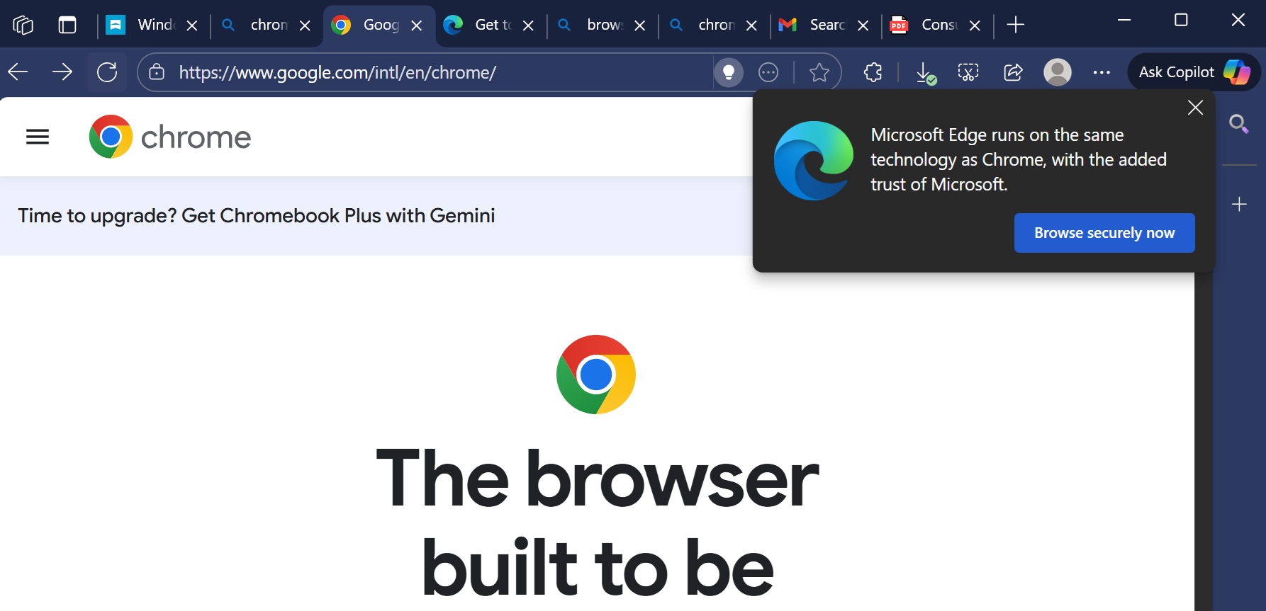 Edge ad