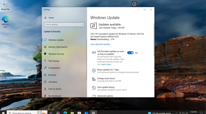 KB5065429 windows 10 22h2