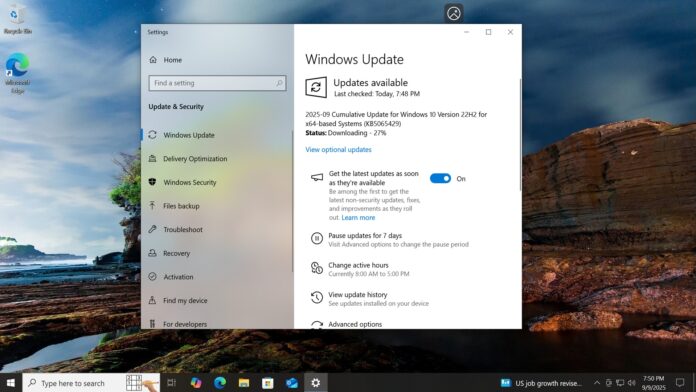 KB5065429 windows 10 22h2