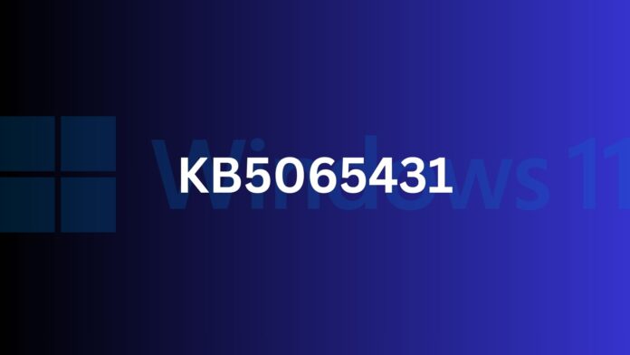 KB5065431 windows 11 23h2