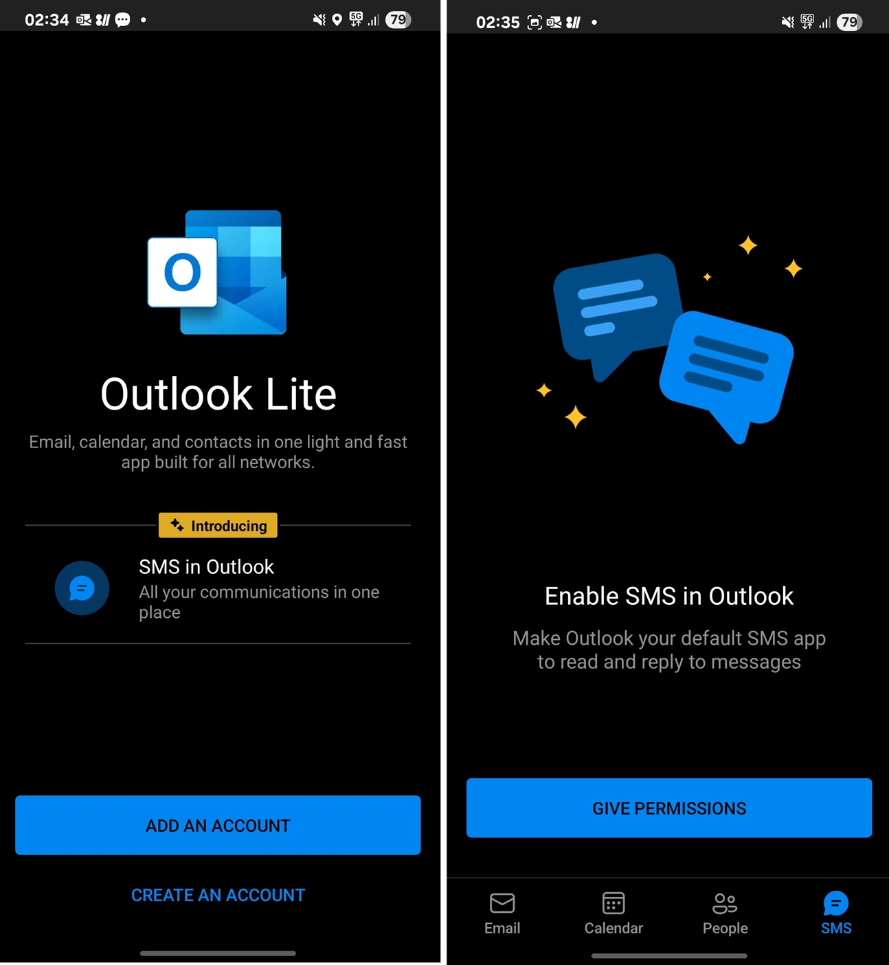 Outlook Lite for Android