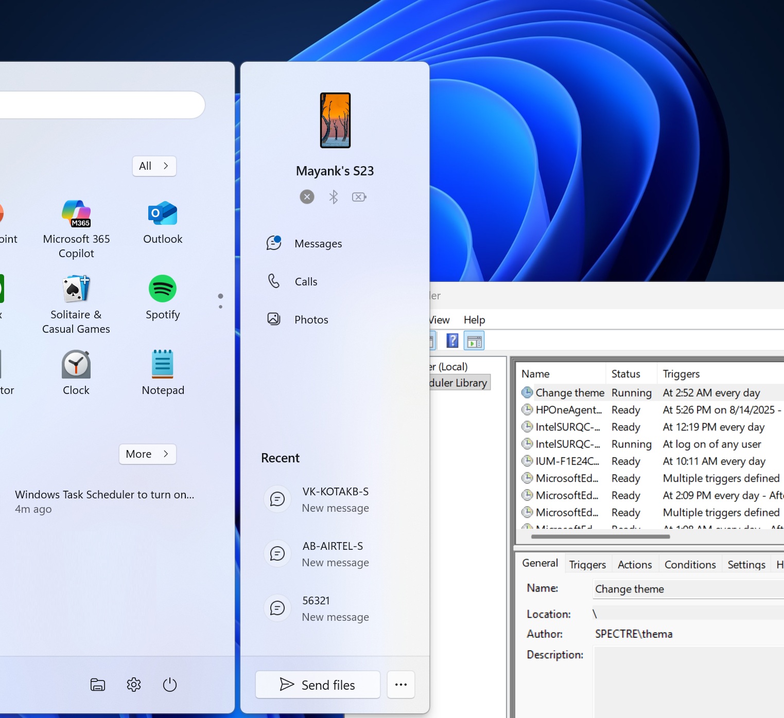 Theme switched to light