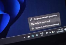 Windows 11 Perform speed test