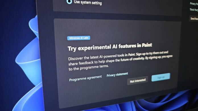 Windows AI Labs for Windows 11