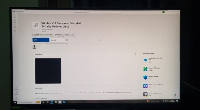 Buy windows 10 esu program