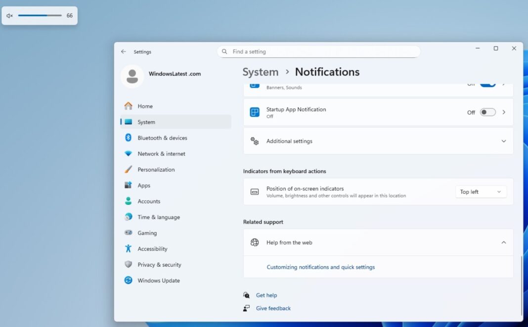 Windows 11 KB 5066835 ha agregado nuevas funciones 25h2, enlaces de ...