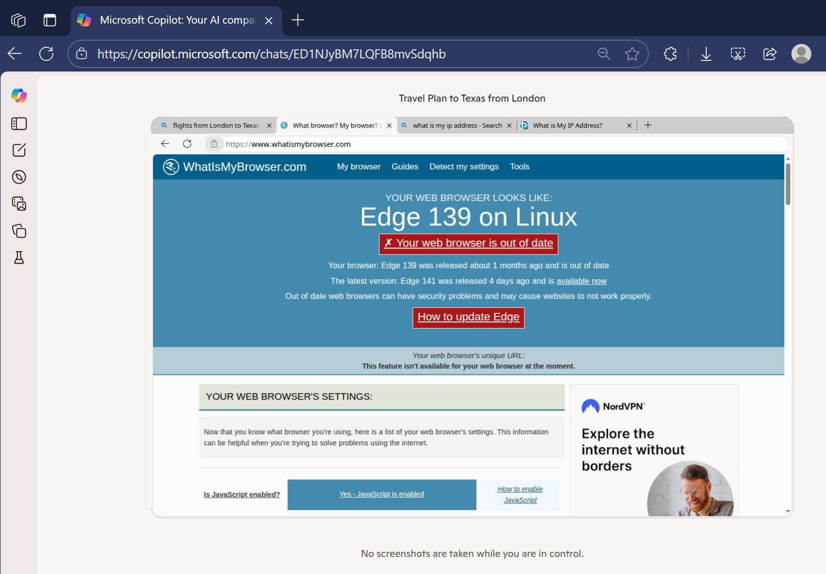 Edge 139 on Linux