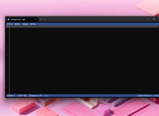 Edit CLI Editor for Windows 11