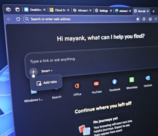 Microsoft Edge send tabs to Copilot
