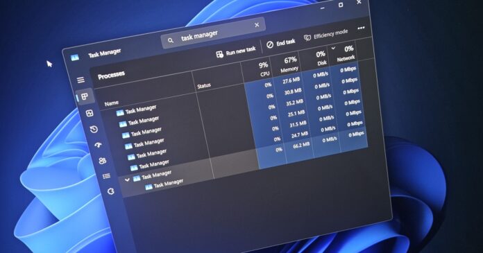 Windows 11 KB5067036 Task Manager issue Windows 11 KB5067036 Task Manager issue