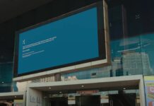 Windows BSOD ad by Apple