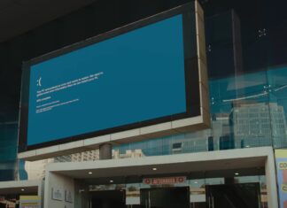 Windows BSOD ad by Apple