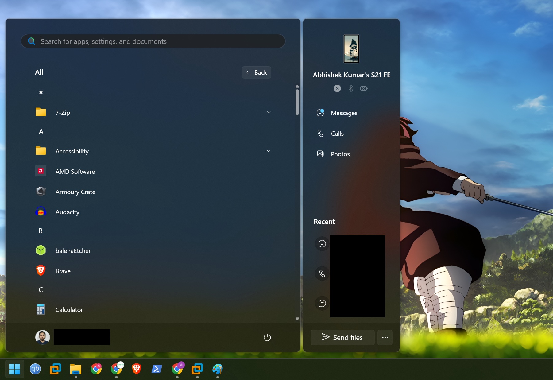 all apps section windows 11 24h2 start menu