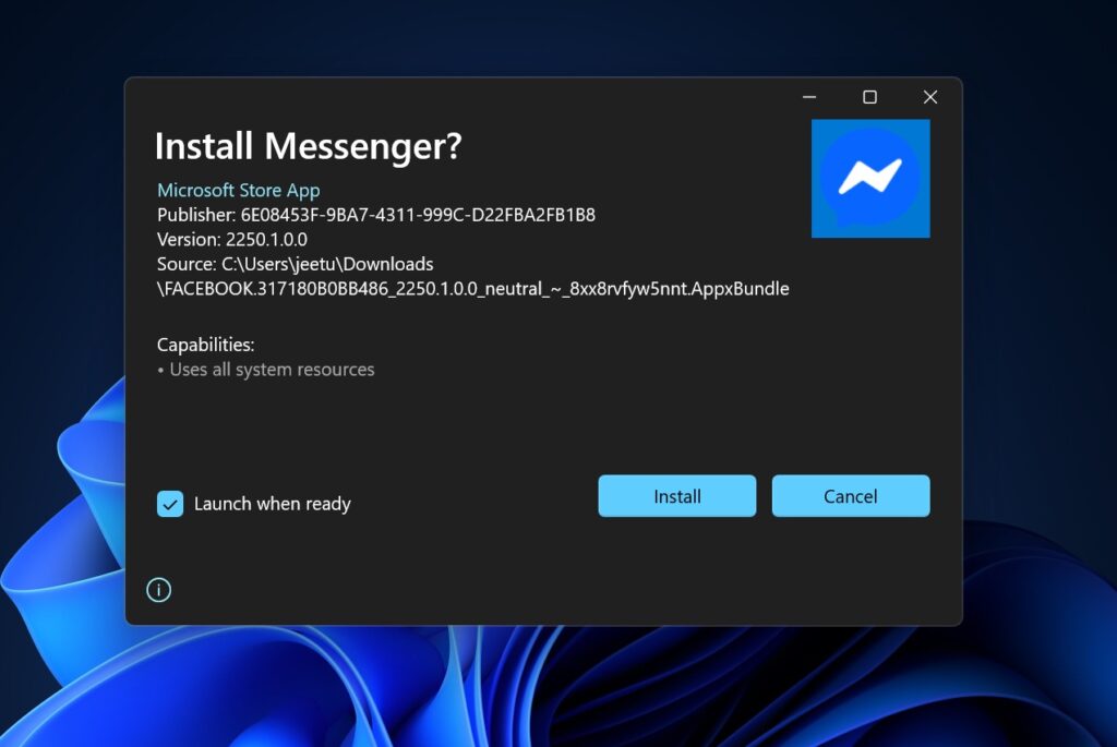 Meta Update Window Meta removes Messenger app for Windows 11, wants you to use the web app