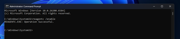 reagentc enable