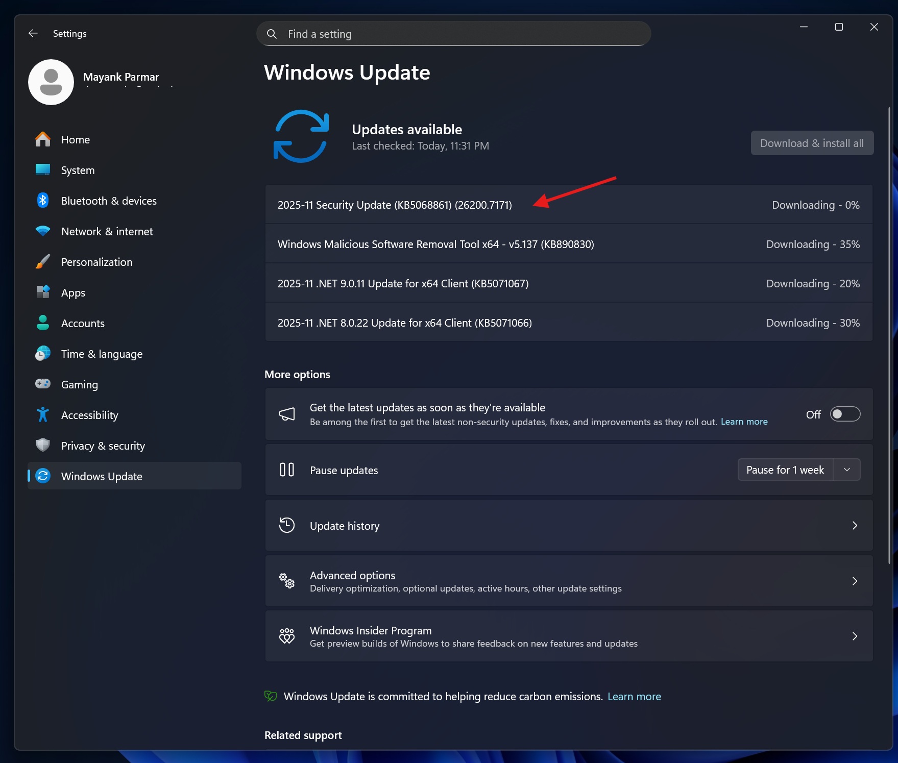 2025-11 Security Update (KB5068861) (26200.7171)