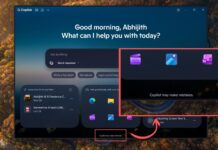 New Windows 11 Copilot ad accidentally shows AI fumbling a basic text size setting Copilot may make mistakes warning shown inside Copilot app