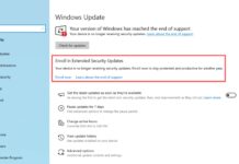 How to enroll in Windows 10 Extended Security Updates