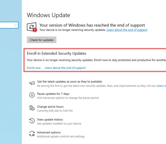 How to enroll in Windows 10 Extended Security Updates