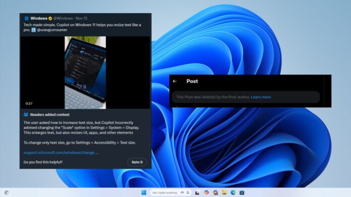 Microsoft's Copilot ad deleted after realising Copilot made mistakes in the demo Microsoft's Copilot ad deleted after realizing Copilot made mistakes in the demo