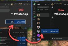 New Chromium based WhatsApp consumes more RAM than UWP WhatsApp