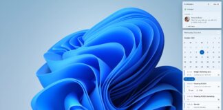 Windows 11 Calendar Agenda View in Notification Center