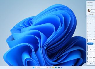 Windows 11 Calendar Agenda View in Notification Center