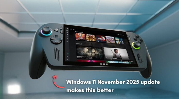 Windows 11 25H2 quietly rolls out gaming boost, including for handheld performance Windows 11 November 2025 update improves performance in Windows 11 Gaming Handhelds