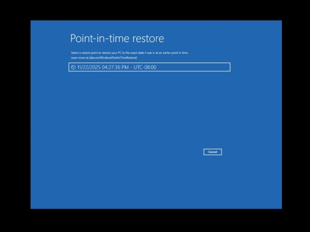 I tested Windows 11's Point-in-time Restore and it's one of the best ...