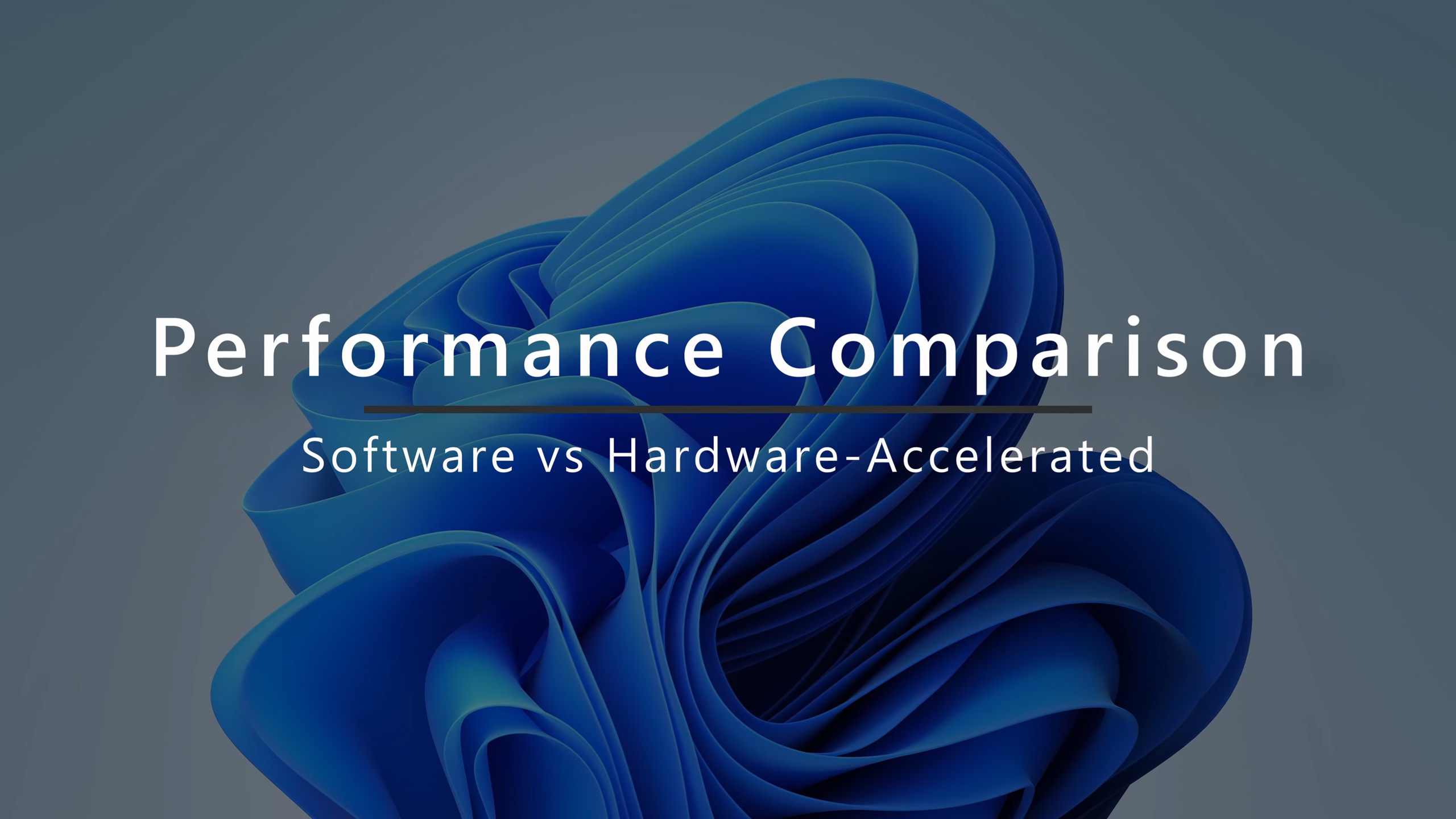 Bitlocker performance comparison