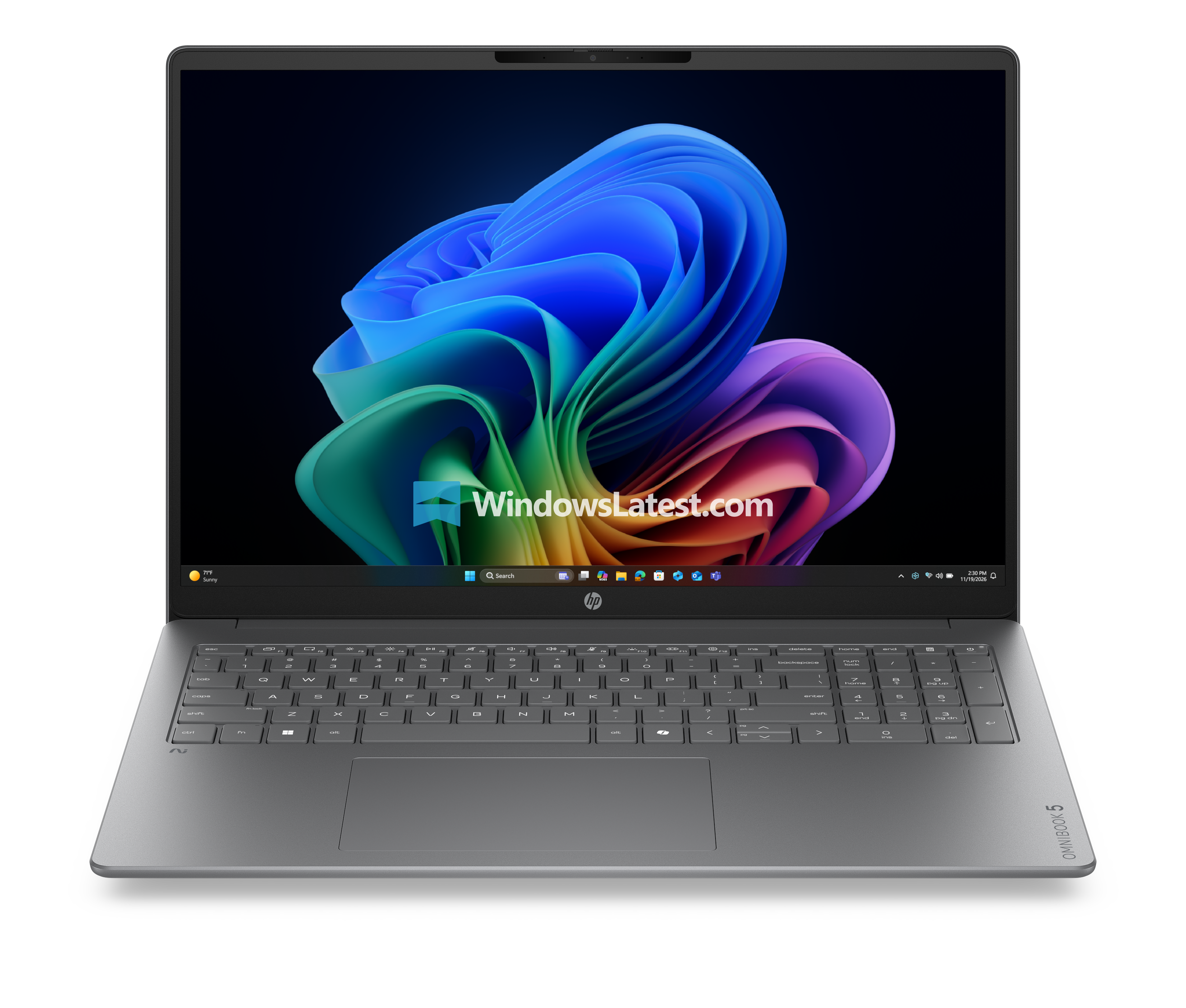 HP OmniBook 5 16 in MeteorSilver for CES 2026