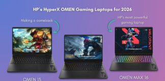 HP’s HyperX OMEN Gaming Laptops for 2026