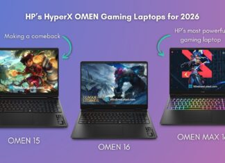 HP’s HyperX OMEN Gaming Laptops for 2026