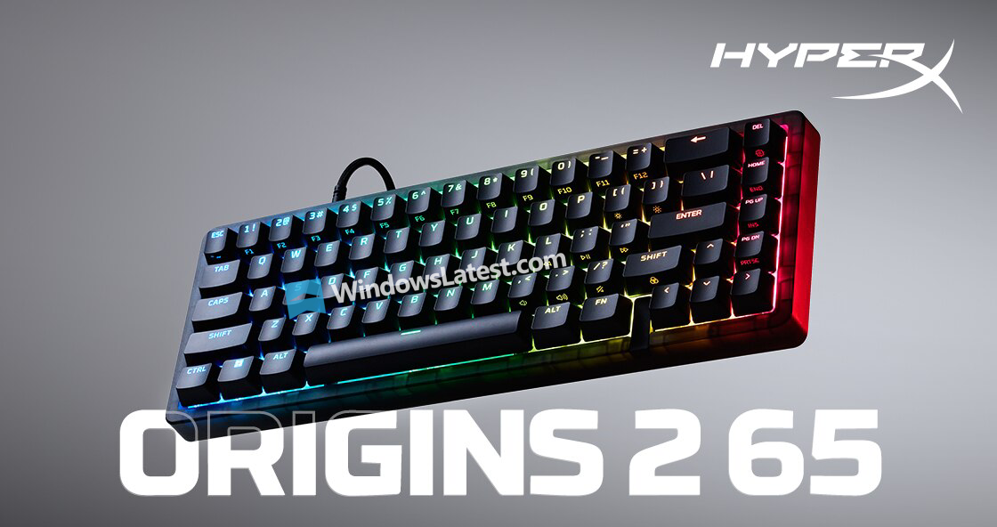 HyperX Origins 2 65 gaming keyboard for CES 2026
