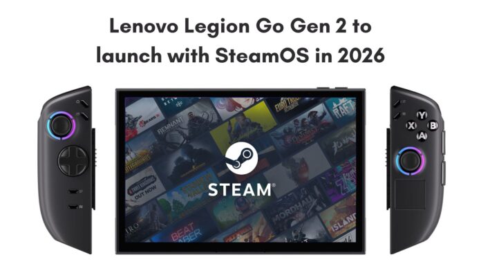Exclusive: Lenovo Legion Go 2 gets SteamOS with Ryzen Z2 Extreme for those who hate Windows 11 Lenovo Legion Go Gen 2 to launch with SteamOS in 2026