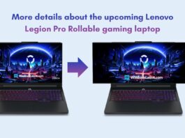 Lenovo Legion Pro Rollable will come with a 16 inch display that expands to 24 inches Lenovo Legion Pro Rollable will come with a 16 inch display that expands to 24 inches