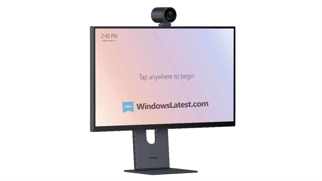 Lenovo Smart Sense Display Concept for CES 2026