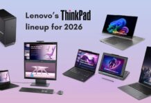 Lenovo's ThinkPad Lineup for CES 2026