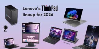 Lenovo's ThinkPad Lineup for CES 2026
