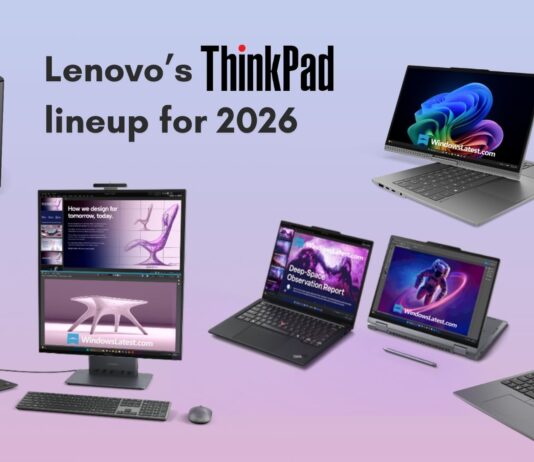 Exclusive: This is Lenovo’s ThinkPad lineup for 2026, including ThinkBook Plus with rotatable display and ThinkCentre X AIO Lenovo's ThinkPad Lineup for CES 2026