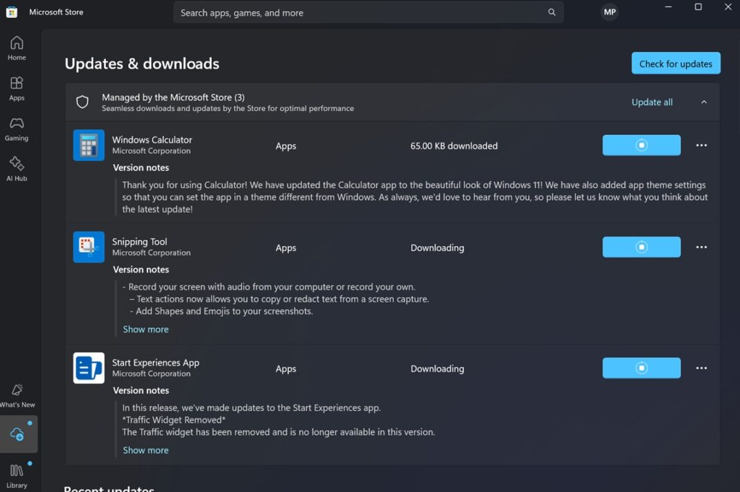 Microsoft is finally doing something about messy app updates on Windows 11