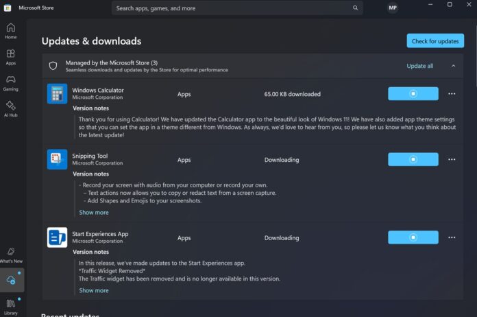Microsoft is finally doing something about messy app updates on Windows 11