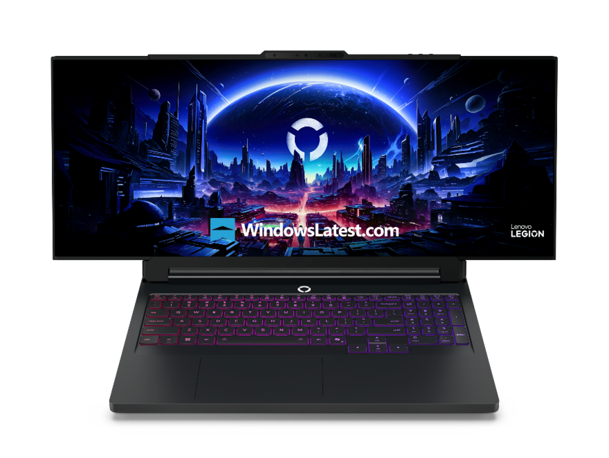 Lenovo Legion Pro Rollable with fully expanded 24" mode