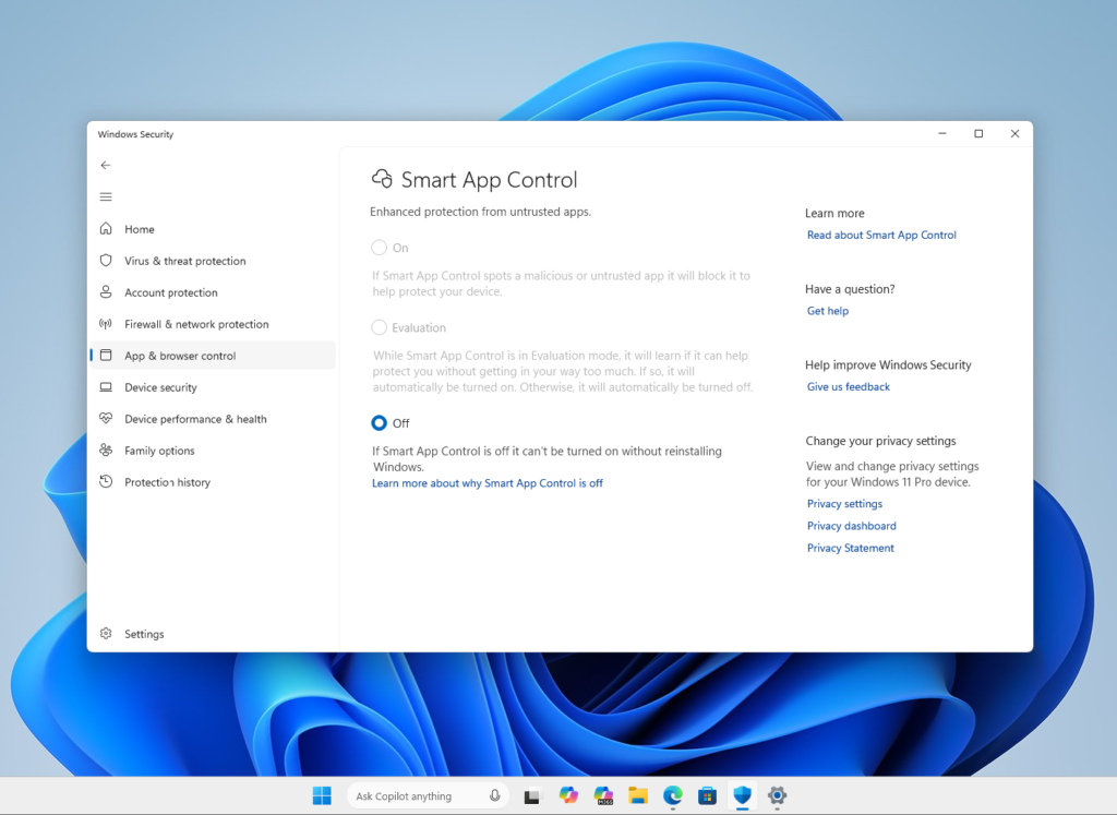 Microsoft confirms you can soon disable Smart App Control without ...