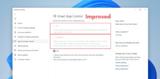 Smart App Control finally lets you turn it off without resetting the OS