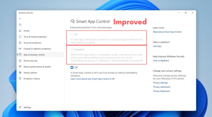 Microsoft confirms you can soon disable Smart App Control without reinstalling Windows 11 Smart App Control finally lets you turn it off without resetting the OS
